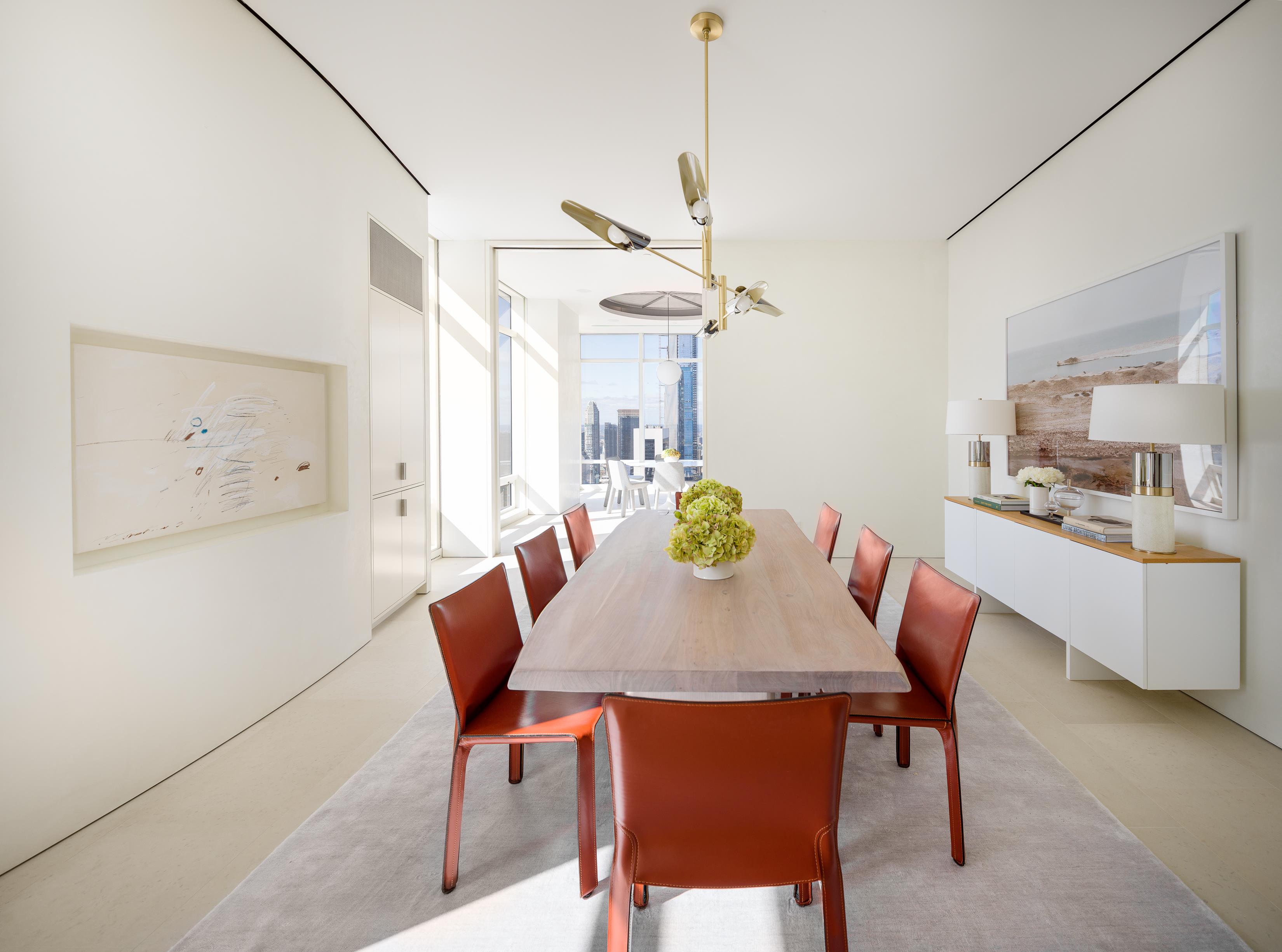 One Beacon Court penthouse, a modern aerie spanning 9,000 square feet ...